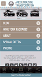 Mobile Screenshot of apexwinetours.com